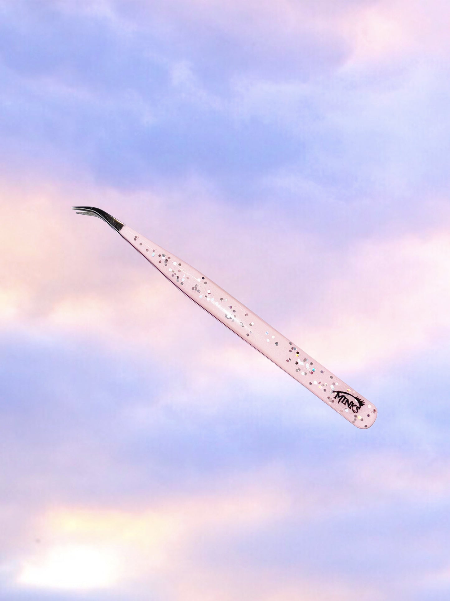 Tweezer - Curve (Light Pink) Jelly Grip